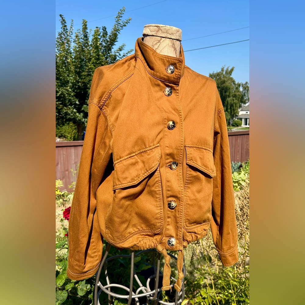 Madewell Beachmont Tan Jacket Women’s L